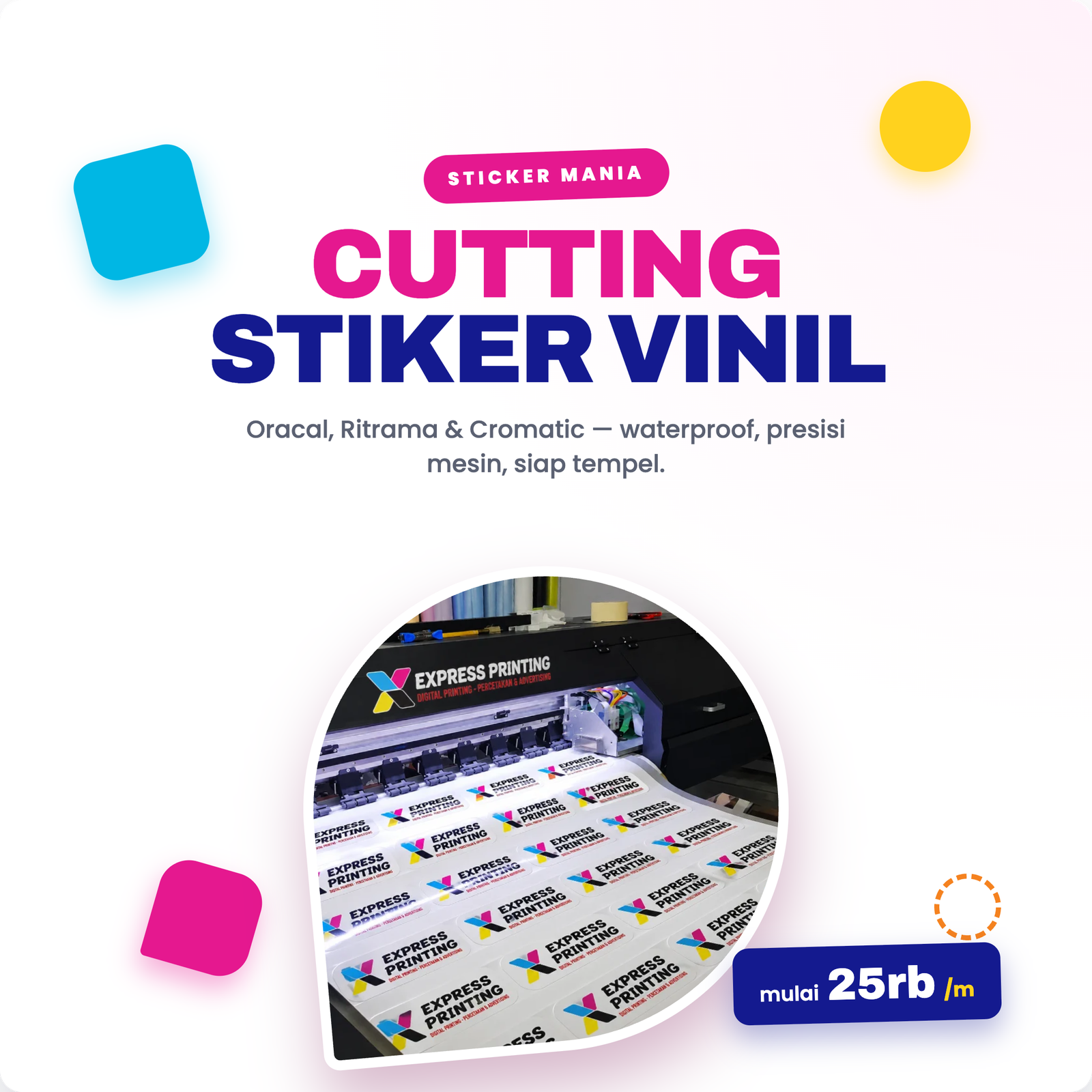 Cutting Stiker Vinil
