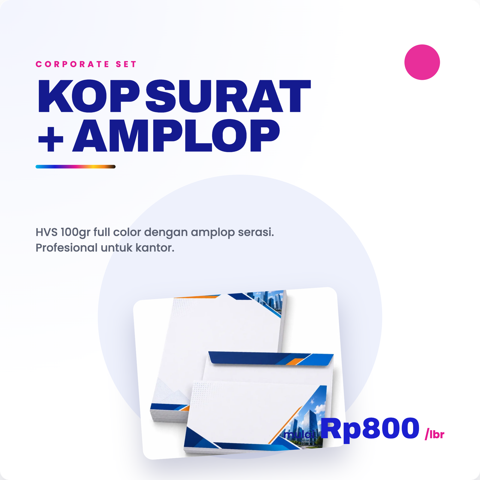 Kop Surat dan Amplop