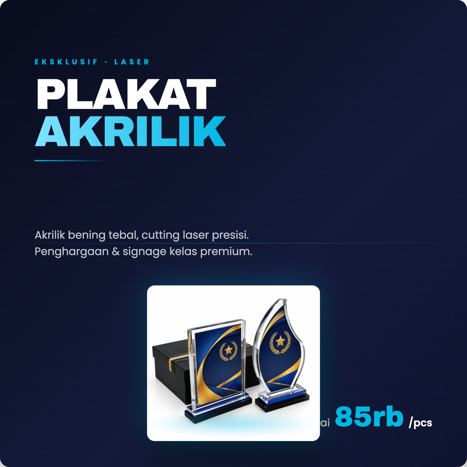 Plakat Akrilik