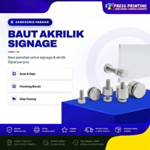 Baut Akrilik Signage