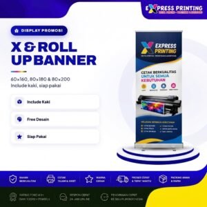 X & Roll Up Banner