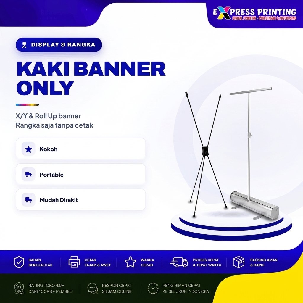 Kaki Display Banner