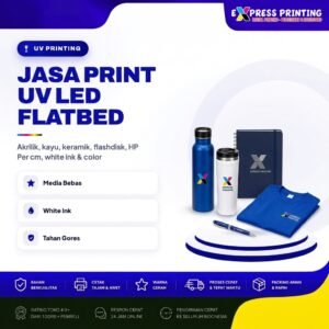 Jasa Print UV LED Flatbed