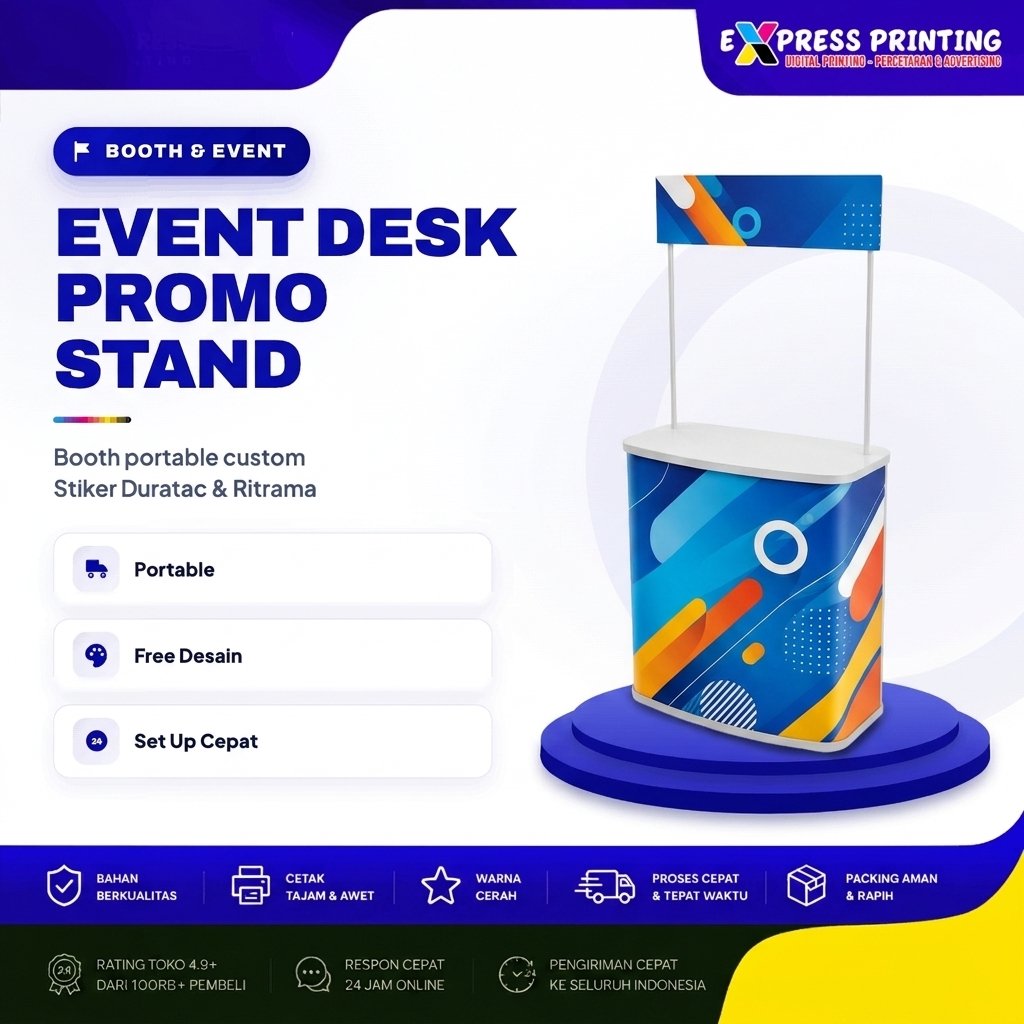 Event Desk Promo Stand