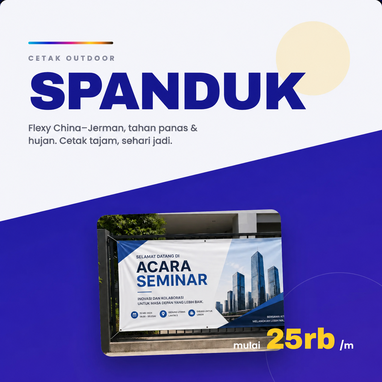 Spanduk Flexi