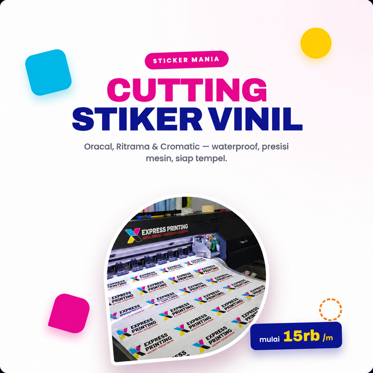 Cutting Stiker Vinil